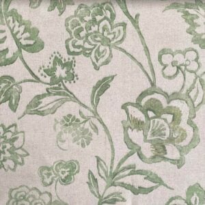 Extra Wide Shalkar - Apple Green on Natural - Image 2
