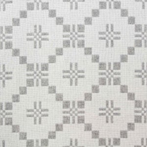 St David's Cross Welsh Throw - Grey - Image 3