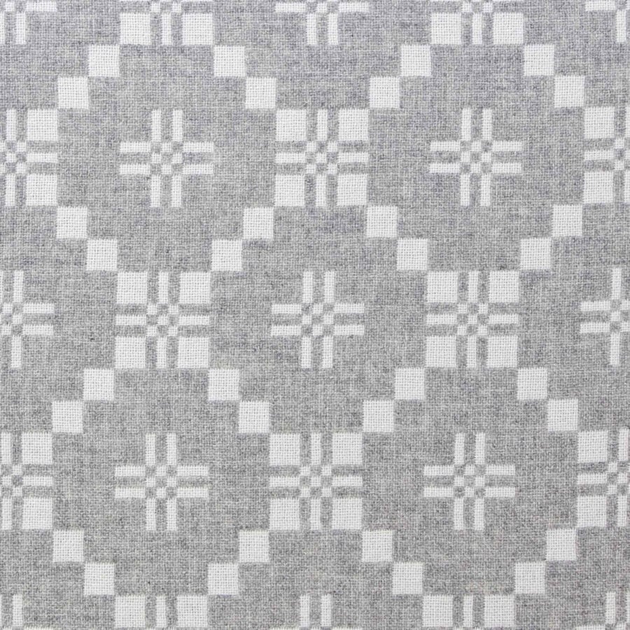 St David's Cross Welsh Throw - Grey
