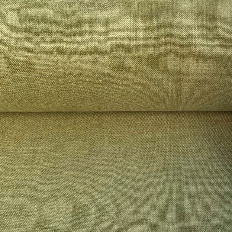 Linen Lavenham - Olive Green - Image 3