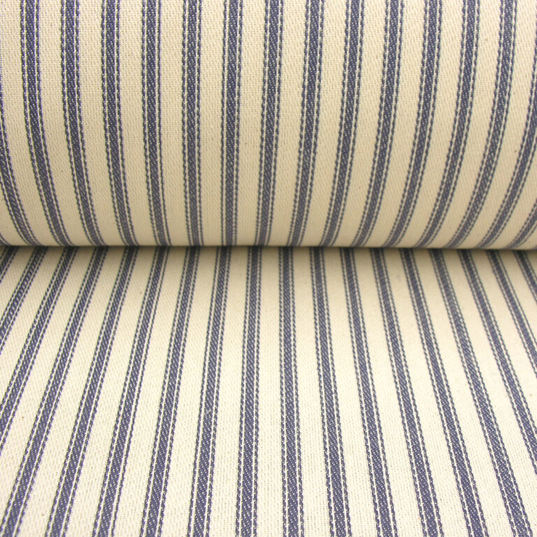 Cotton Ticking Wide - Cribbage Navy - Image 3