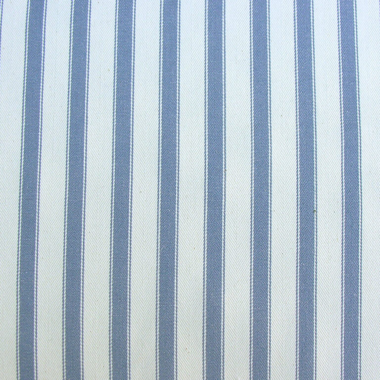 Ticking Fabric Large - Airforce Blue - Image 2