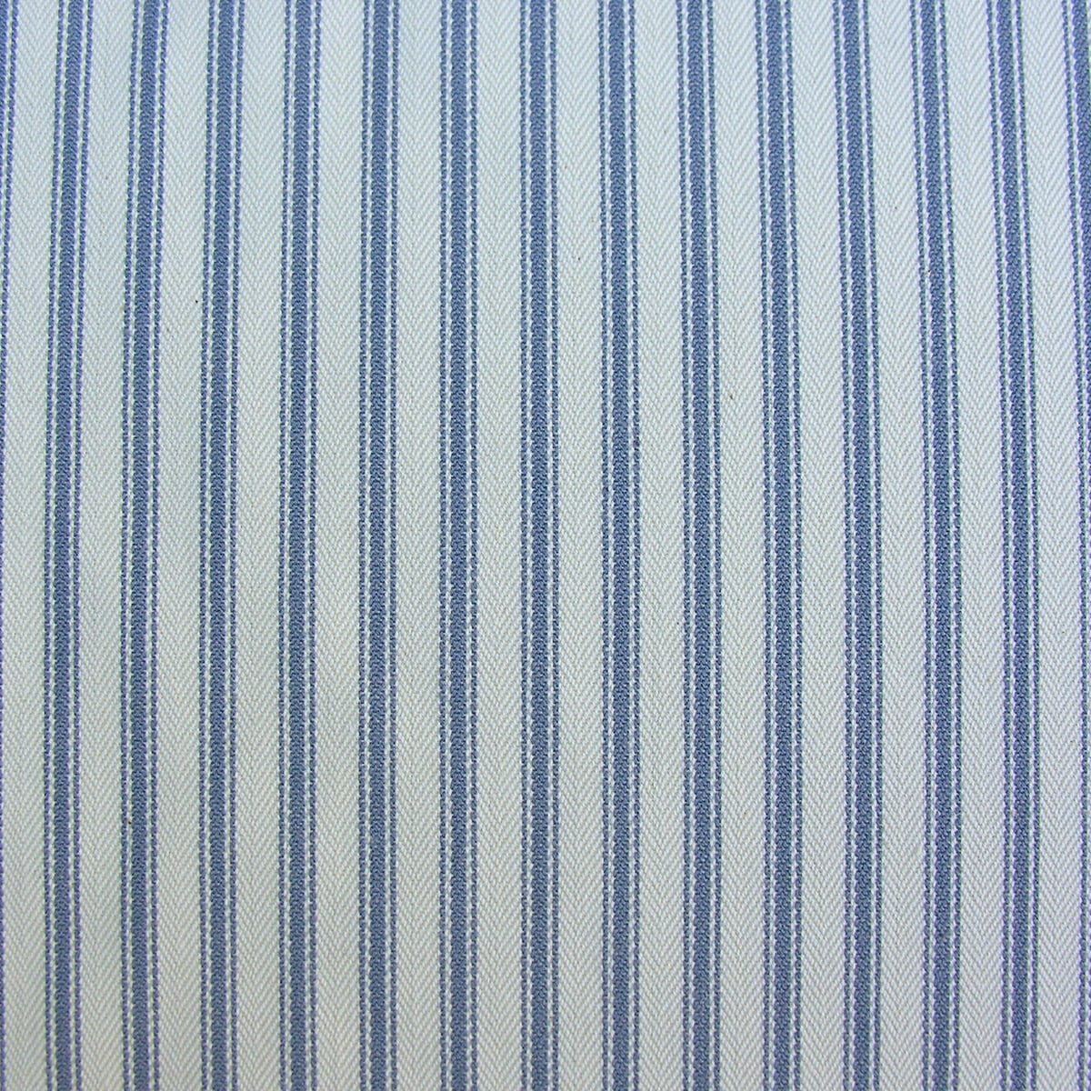 Ticking Fabric - Airforce Blue - Image 2