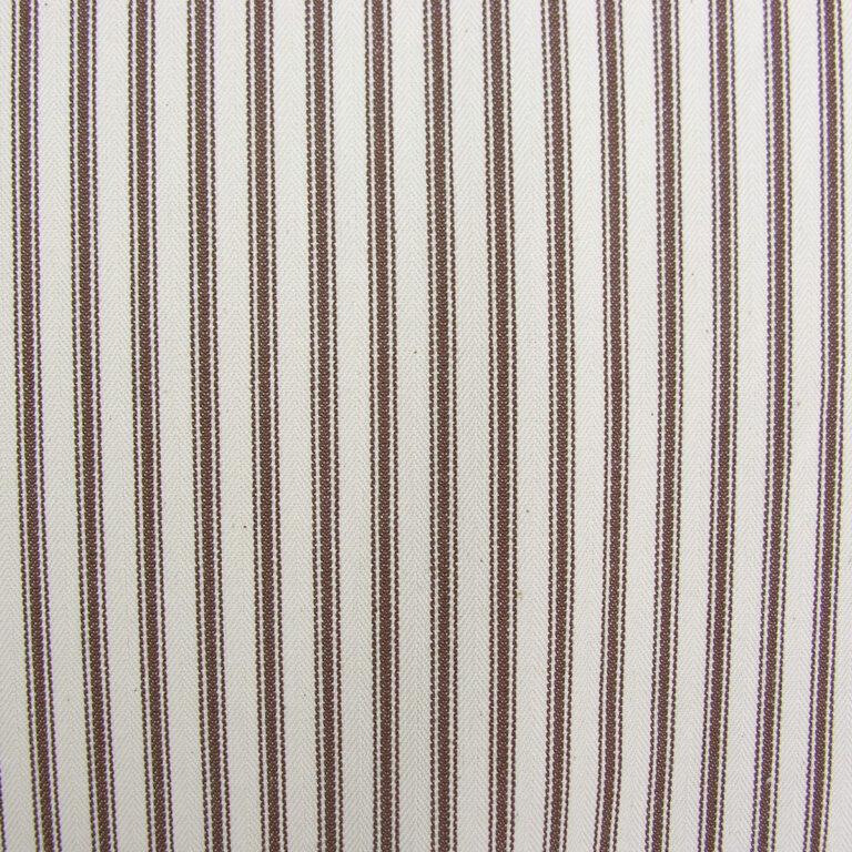 Brown Ticking Material