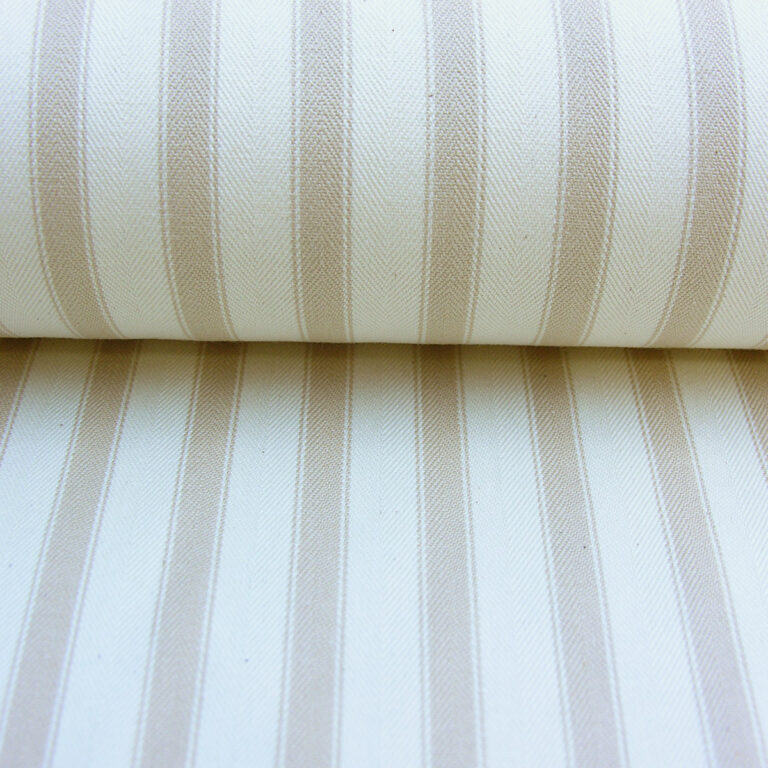 Ticking Fabric Large - Cream - Image 3