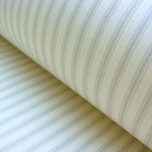 Ticking Fabric - Dove - Image 1