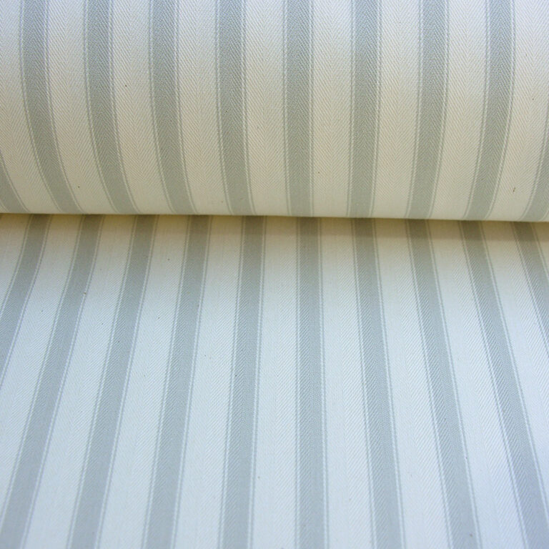 Ticking Fabric Large - Dove - Image 3