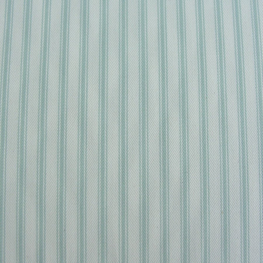 Ticking Fabric - Duck Egg