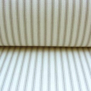 Ticking Fabric - Flax - Image 3