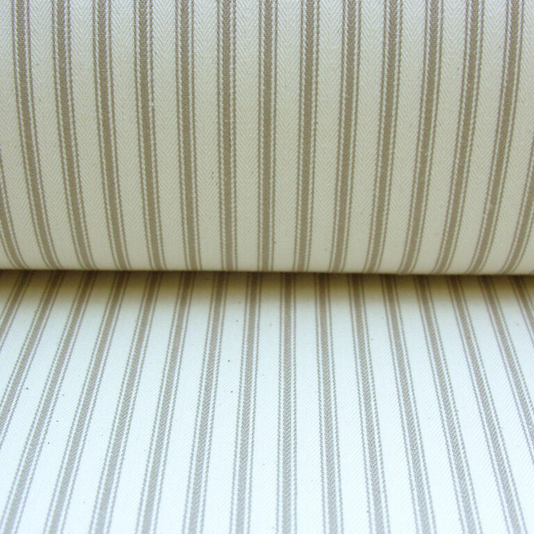 Ticking Fabric - Flax - Image 3
