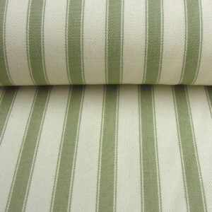 Ticking Fabric Large - Sage - Image 3