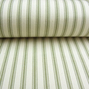 Green Ticking Material