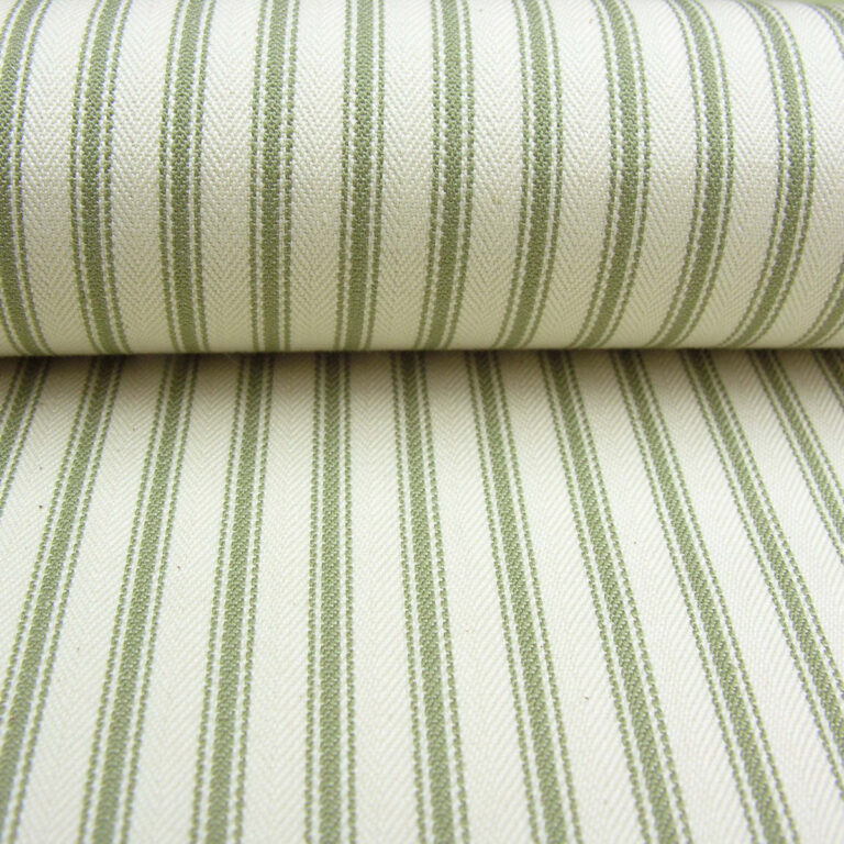 Green Ticking Material