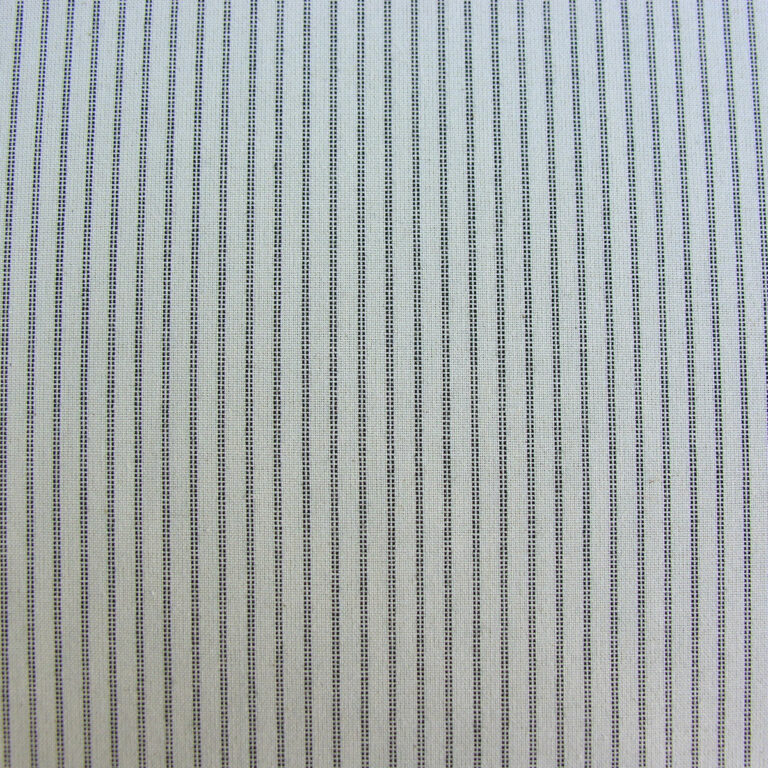 Cotton Lining Stripe - Black - Image 2