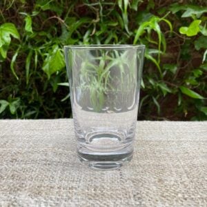 Set of Six  Crystal Tumblers Lens Design - Image 3