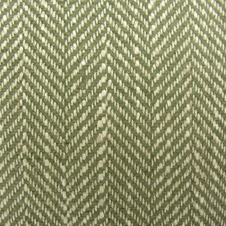 Upholstery Fabric Spey Herringbone - Sage Green - Image 2