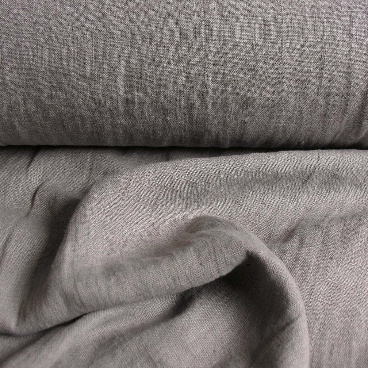Washed Linen Elephant Grey - Image 1
