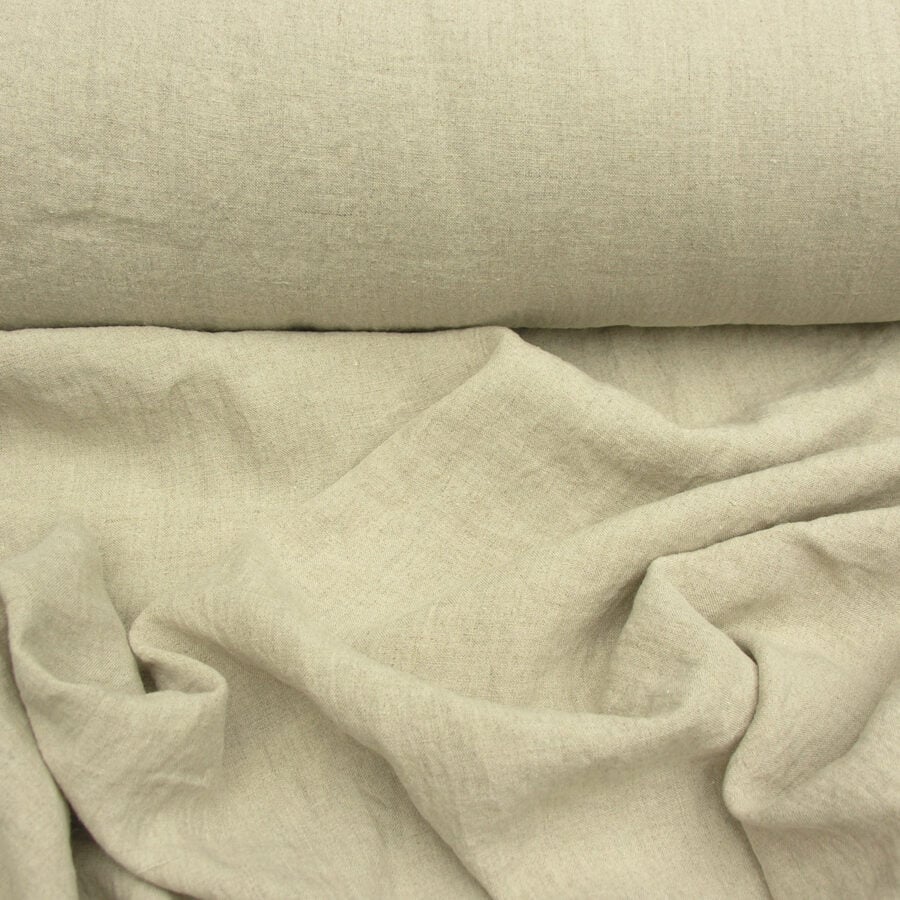 wide washed Linen