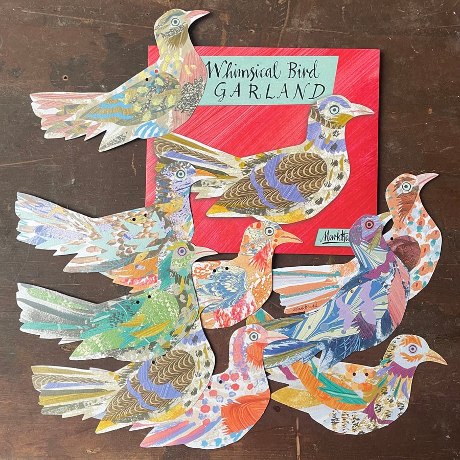 Mark Hearld Whimsical Bird Garland