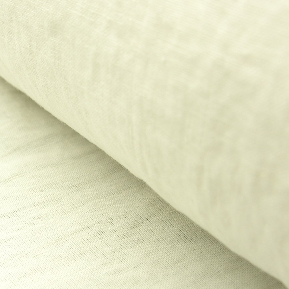 Wide Washed Linen - Off White - Image 1