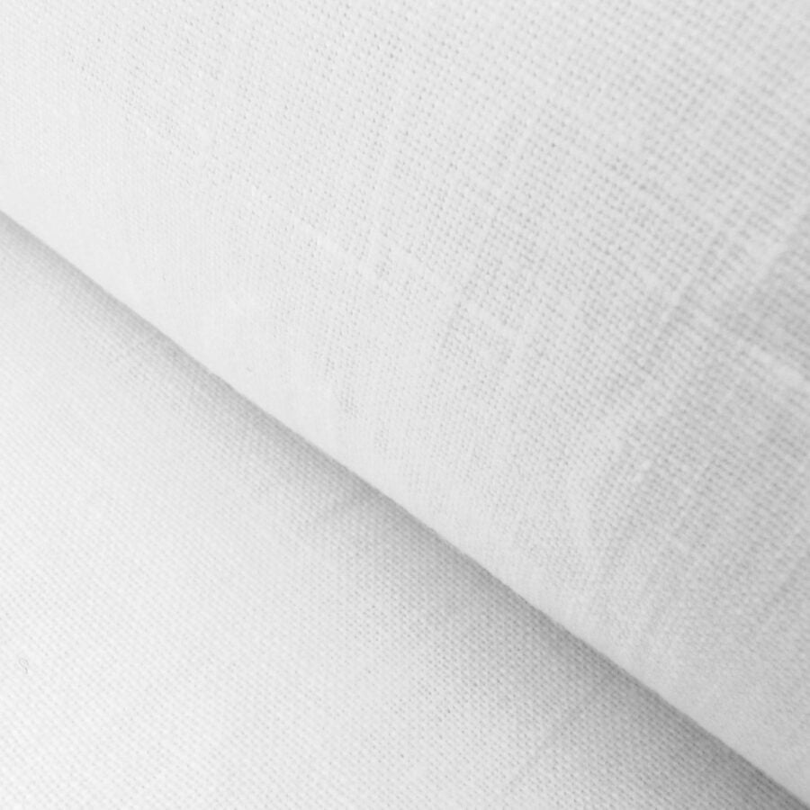 Washed Linen China White