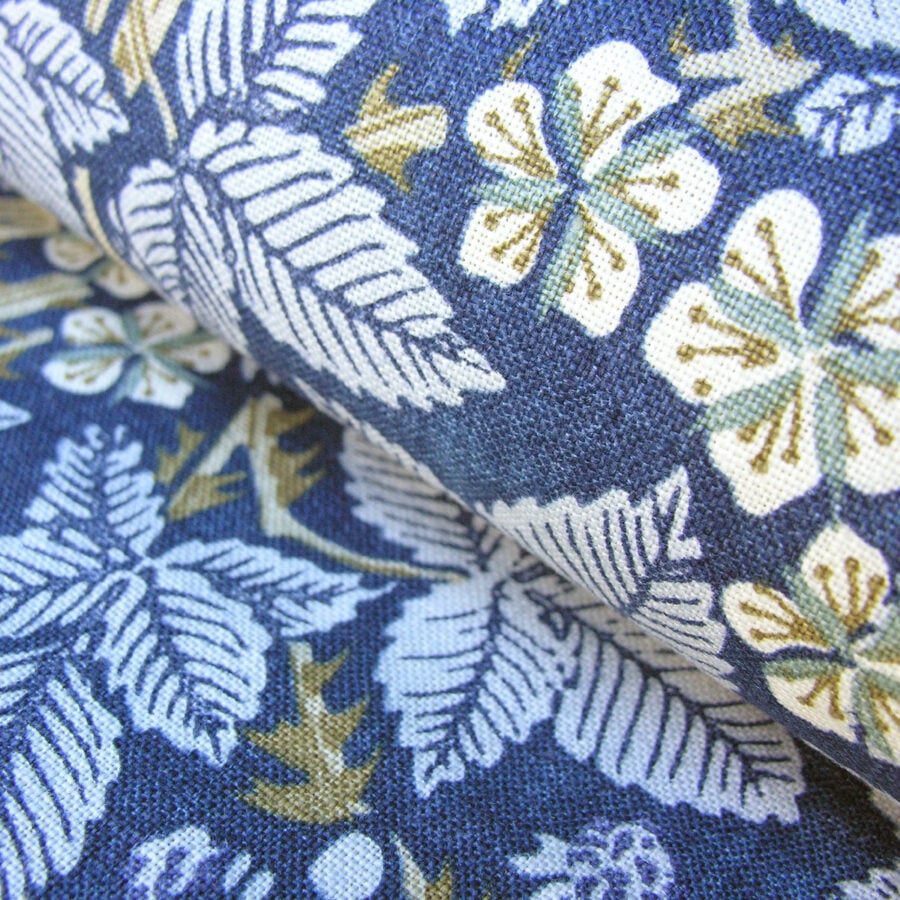 William Morris Bramble - Indigo and Mineral
