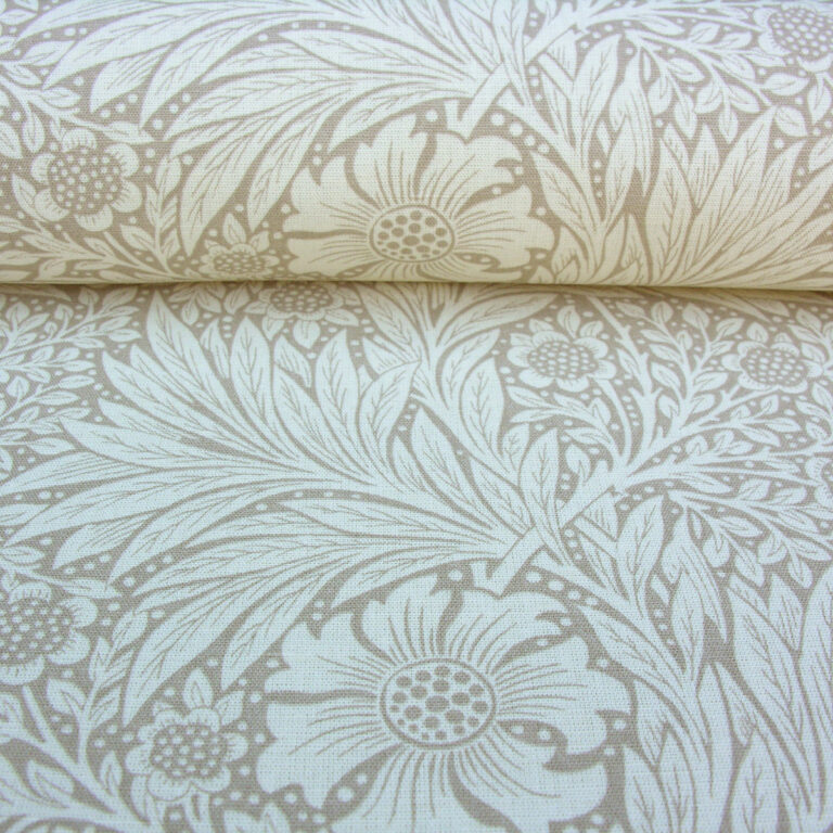 William Morris Marigold - Linen and Ivory - Image 3