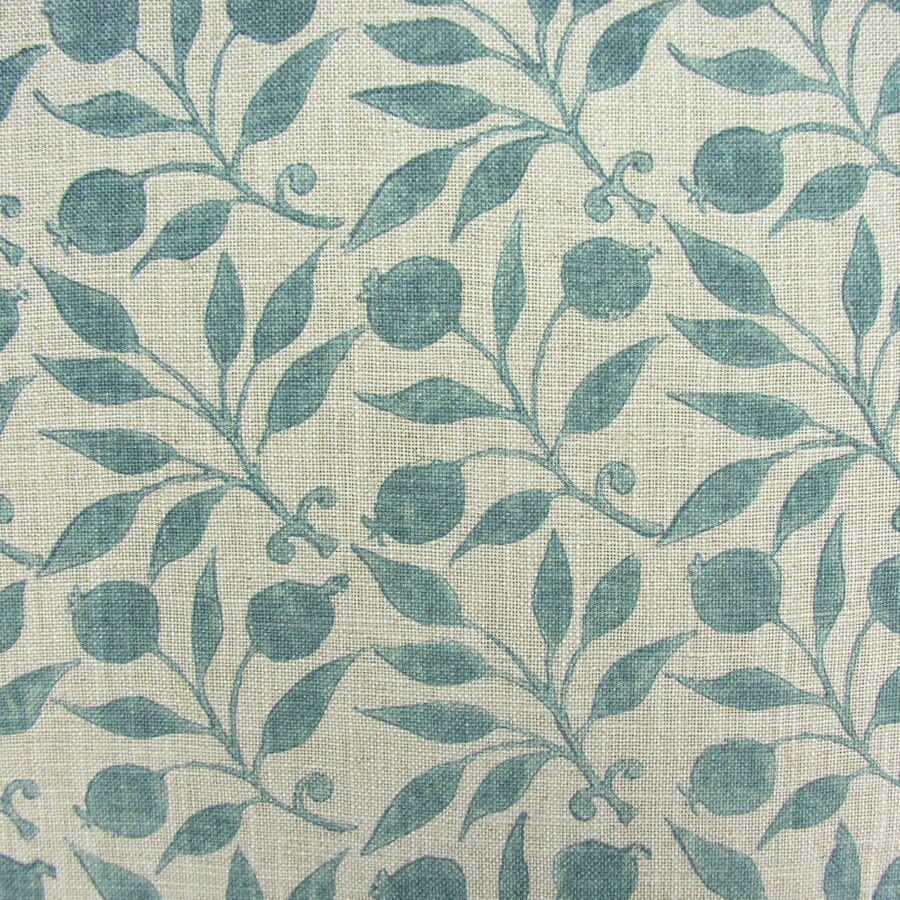 William Morris Rosehip - Mineral Blue