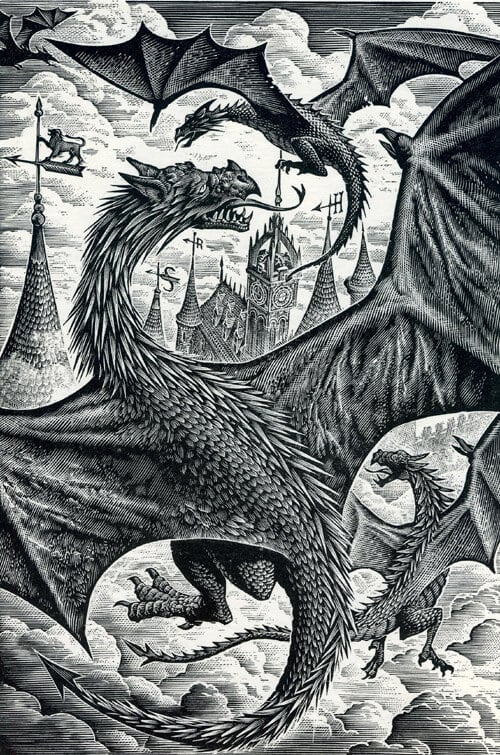 Andrew Davidson – the complete set of Harry Potter Covers