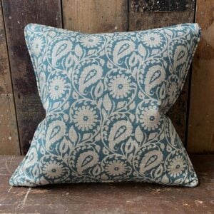 Agnes Cushion - Teal - Image 1