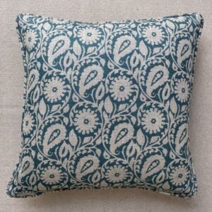 Agnes Cushion - Teal - Image 4