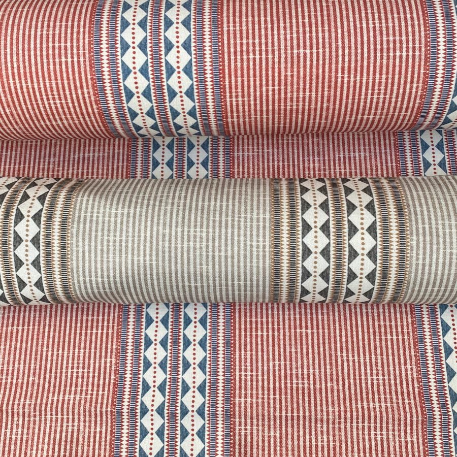 Extra Wide Aztec Stripe - Natural