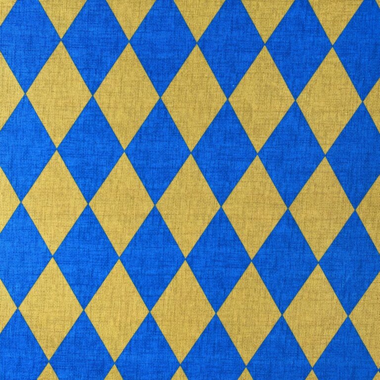 Harlequinade - Blue & Gold - Image 2