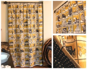 Curtain using Old Curiosity by Emily Sutton
