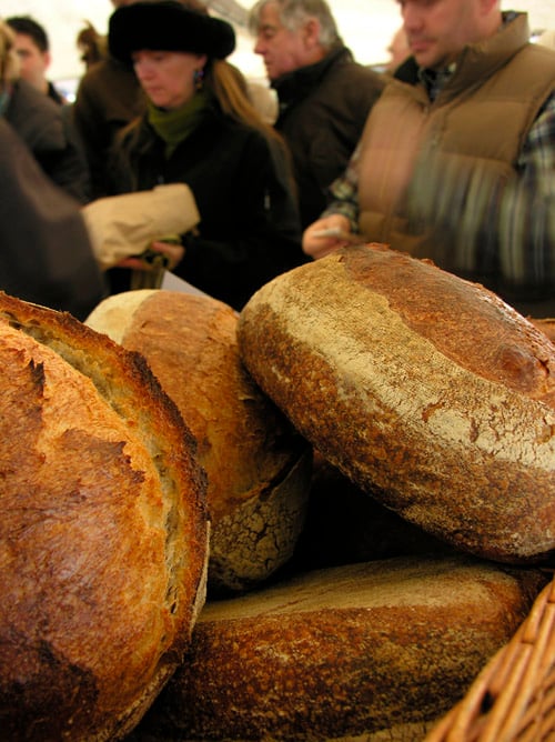 sour dough from Lorentzen bakery at Teme Valley Farmers Market