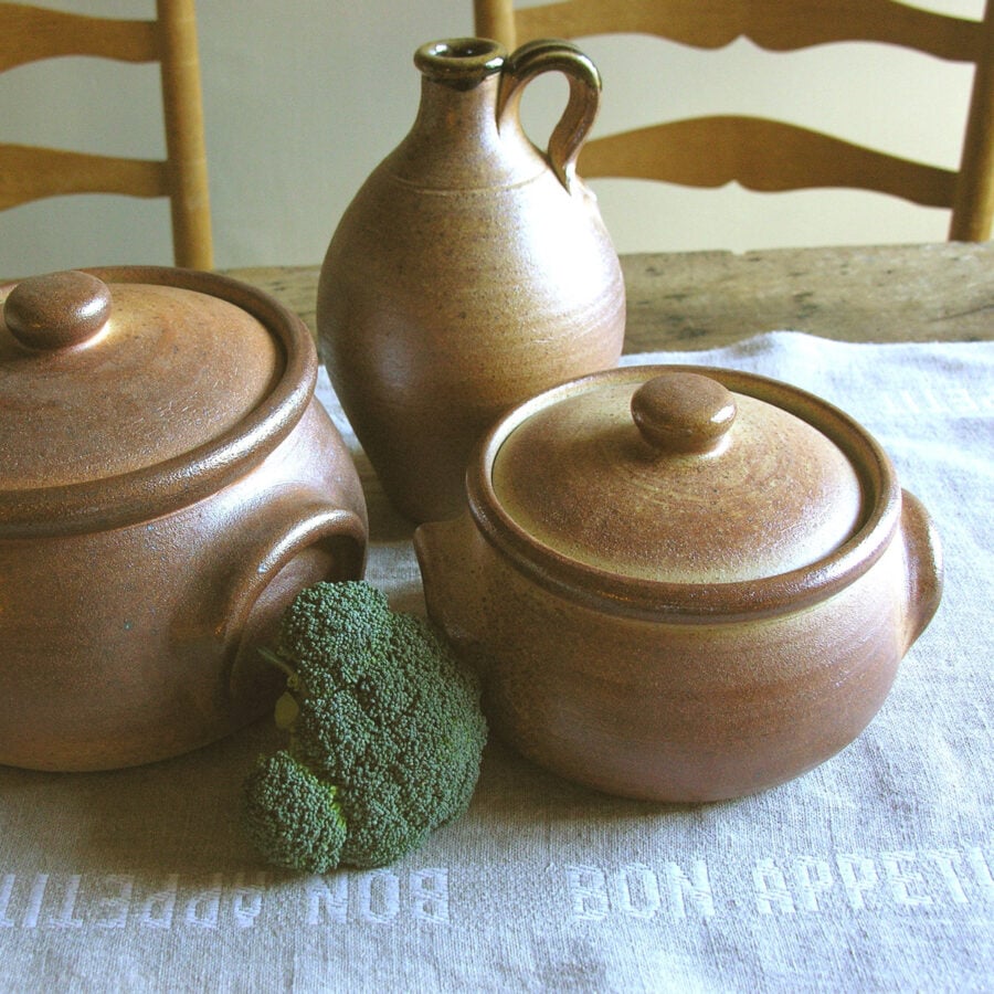 Muchelney Pottery - Squat Casserole Dish