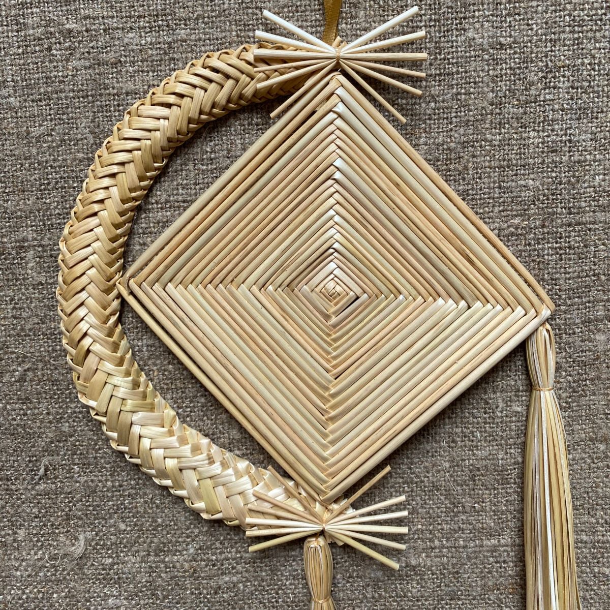 Corn Dolly Wheat Weaver Carol Partridge Tinsmiths Ledbury