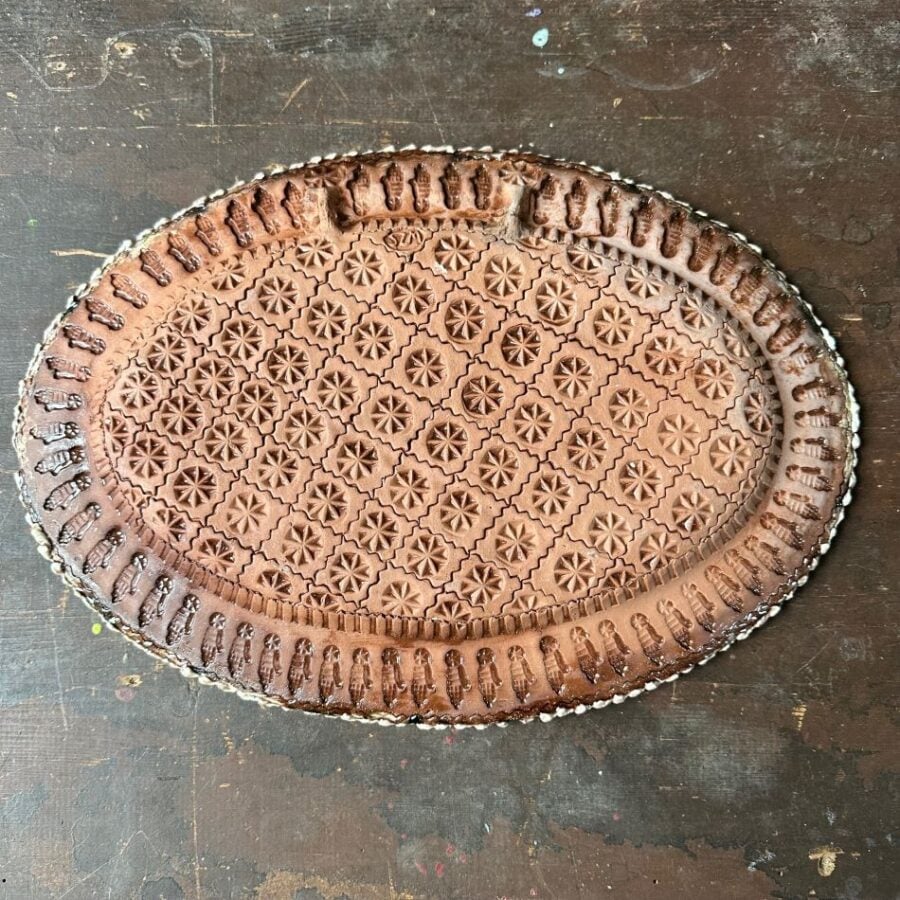 Sophy Mackeith Feathered Platter SMPF4