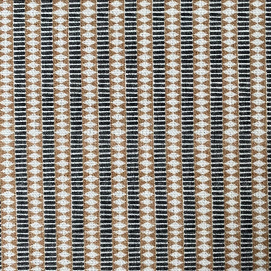 Mexica Stripe Natural & Black
