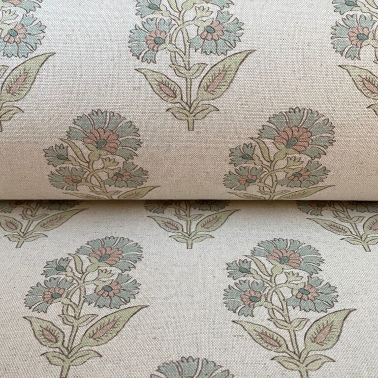 Extra Wide Avebury Fleur Duckegg & Sage - Image 3