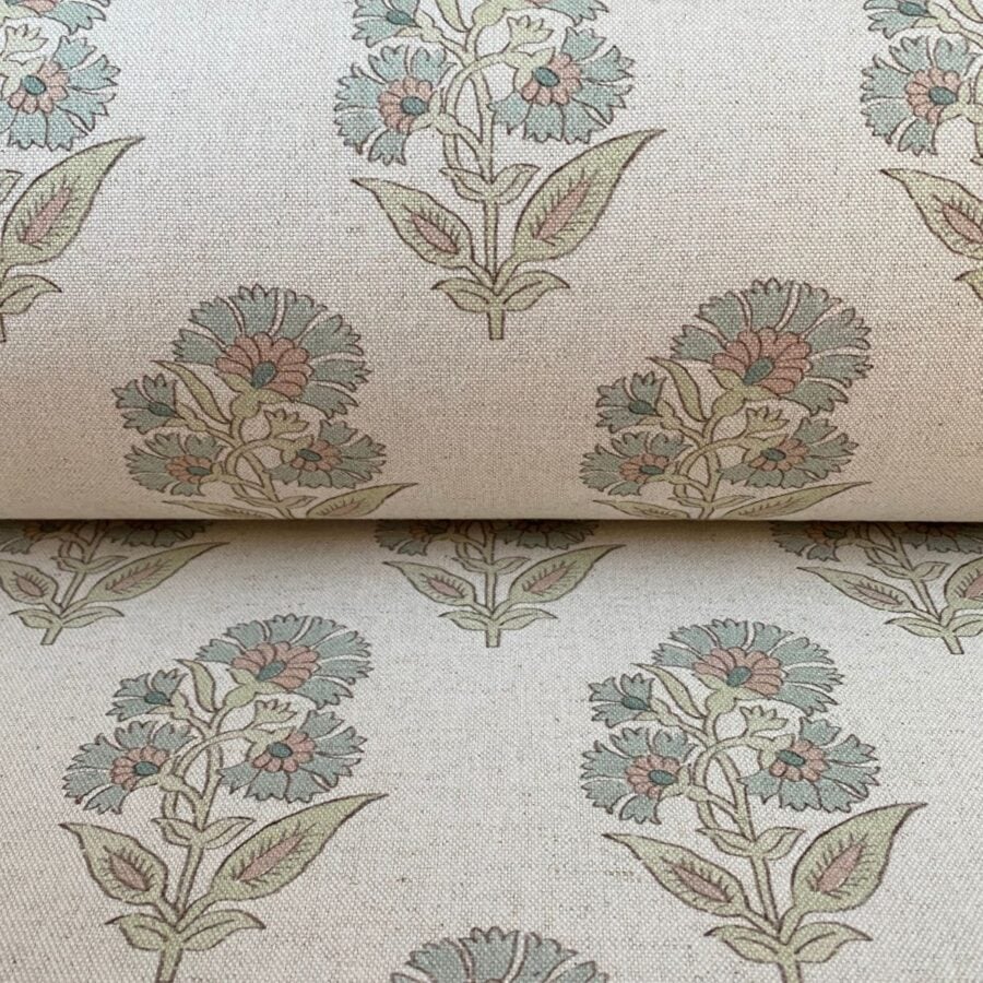 Extra Wide Avebury Fleur Duckegg & Sage