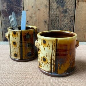 Russell Kingston Utensil Pot - Ochre RKUO - Image 1