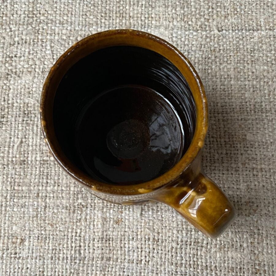 Erica Taylor Low Mug - Amber Wipe ETM5