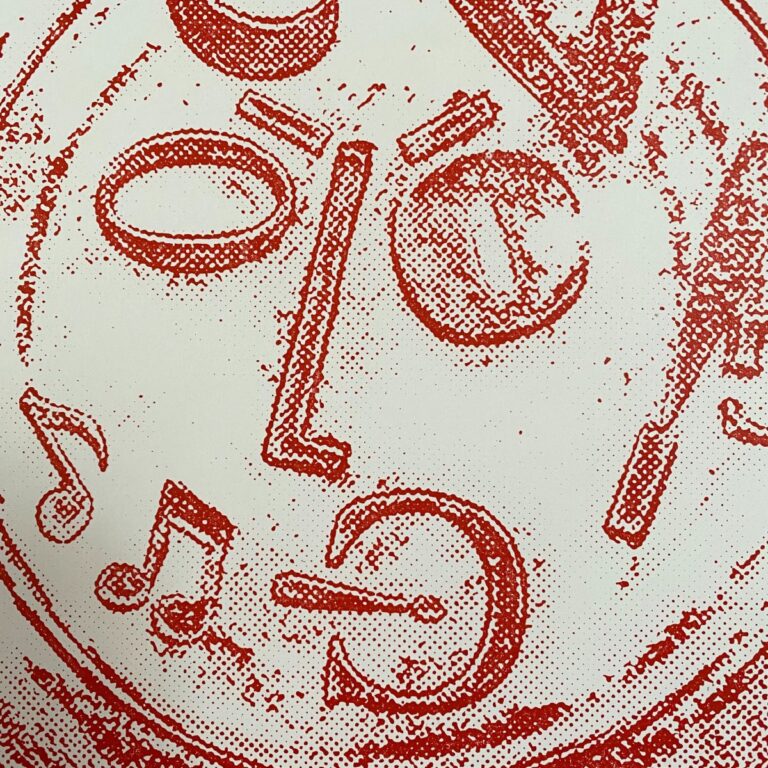 Type Faces Letterpress Poster - Image 3