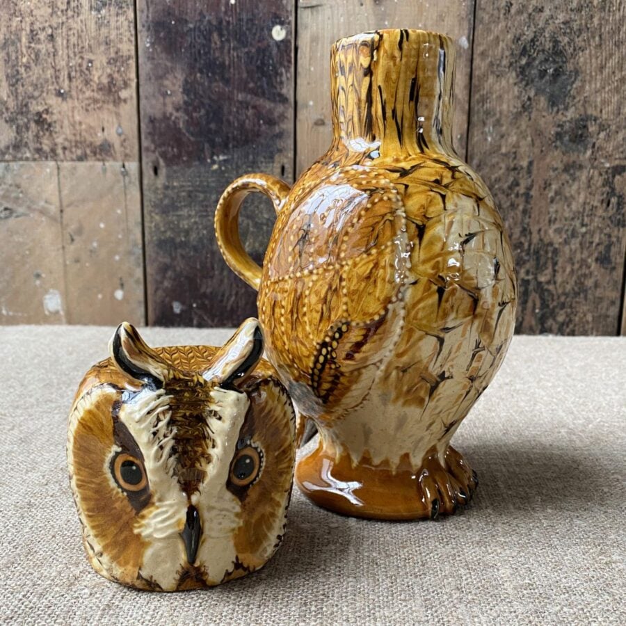 Carole Glover Long Eared Owl Cup & Jug CAOL6