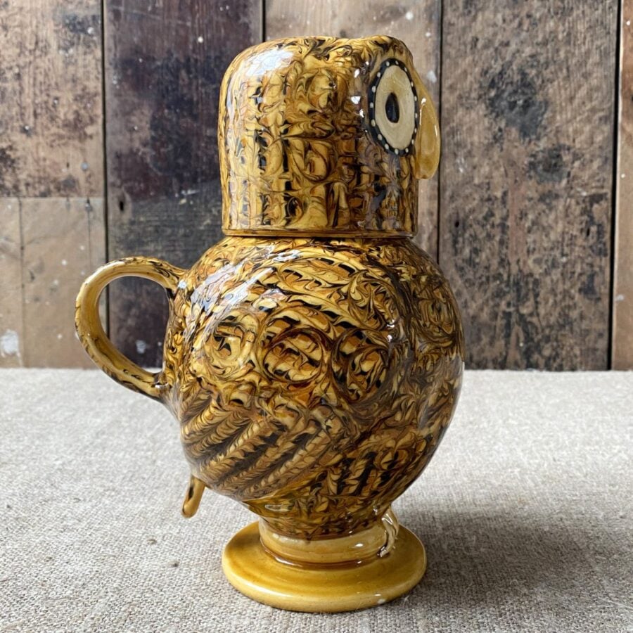 Carole Glover Ozzy Owl Jug CAOZ1