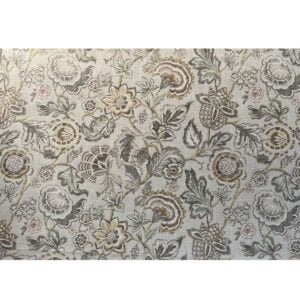 Extra Wide Marwari print linen-mix fabric on a roll