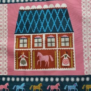 Marion Elliot Tea Towel - Horses & Dancers - Image 2