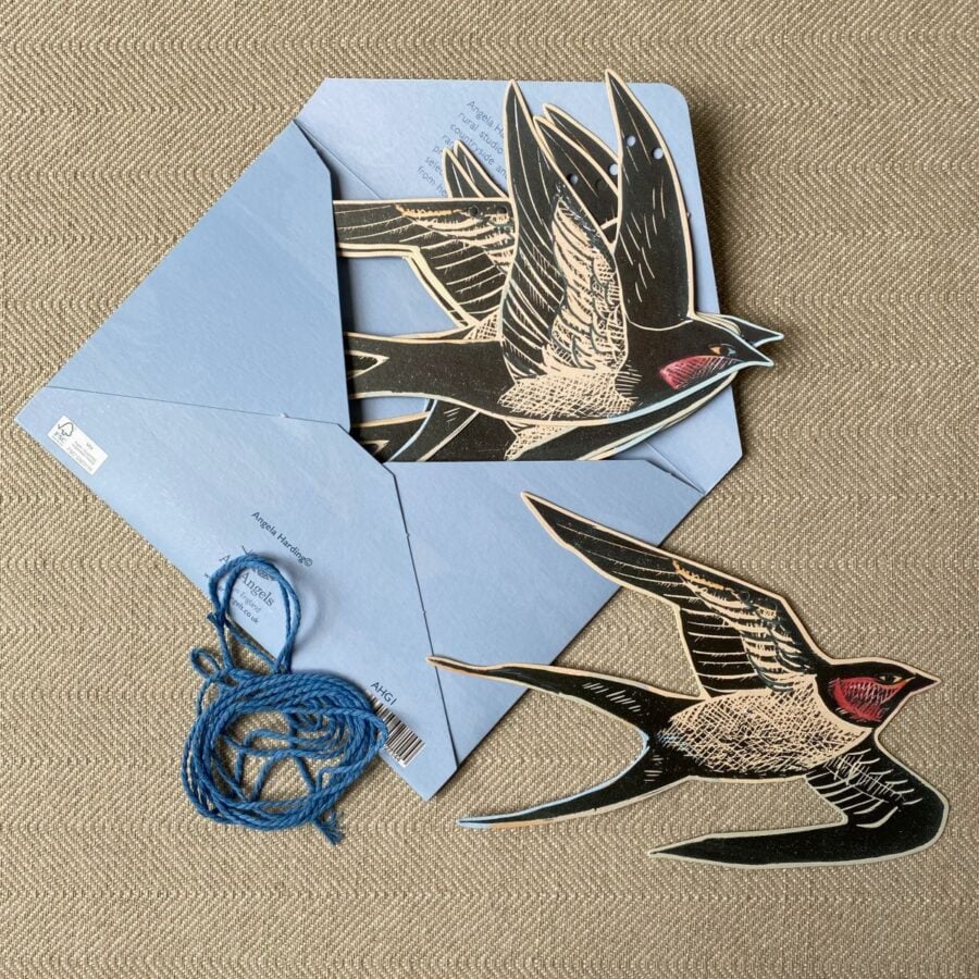Angela Harding Cornish Swallows Garland