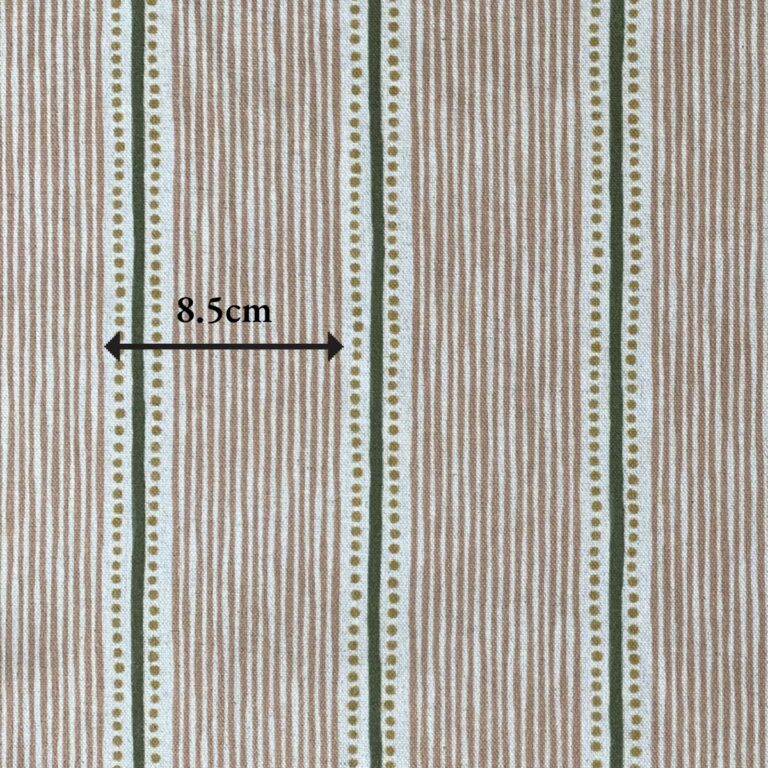 Extra Wide Avebury Stripe fabric Blush
